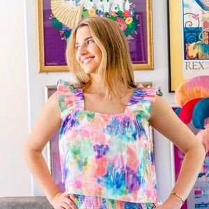 queen of sparkles top size medium